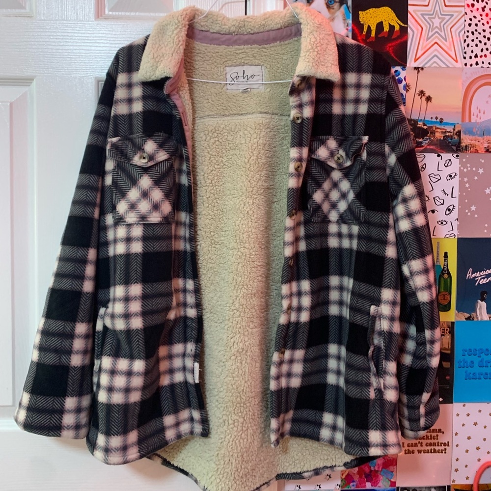 sherpa shacket